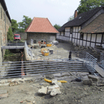 Bautagebuch Umbau Kloster Wöltingerode Lachsinfocenter, Mai 2011