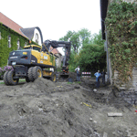 Bautagebuch Umbau Kloster Wöltingerode Lachsinfocenter, Mai 2011
